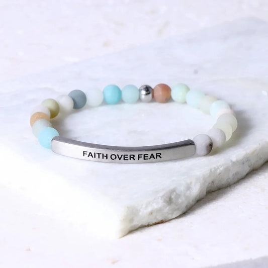 Faith Over Fear Bracelet